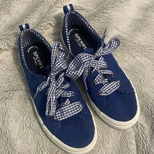 Blue Sperry Shoes